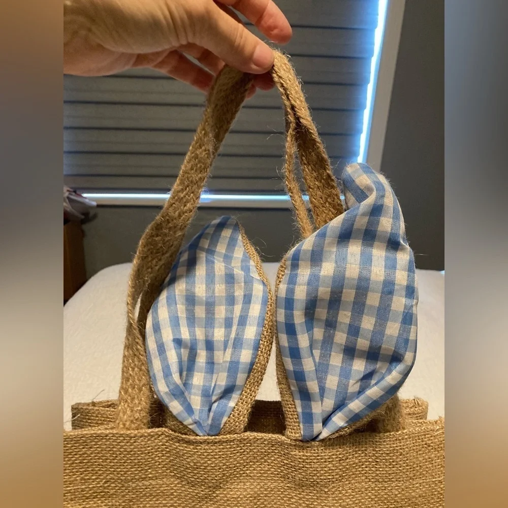 NWOT Easter Bunny reusable tote bag